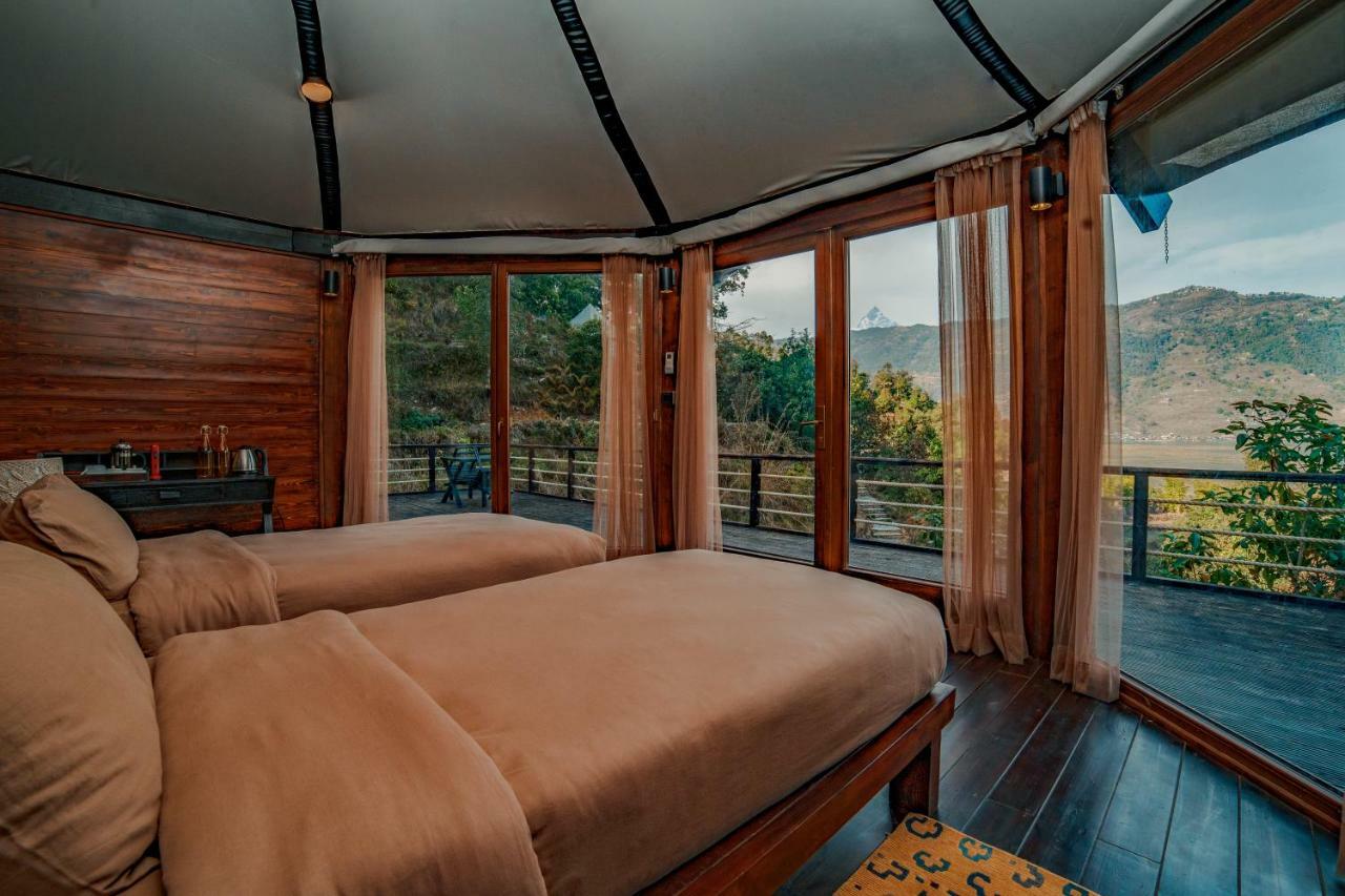 The Pavilions Himalayas Lake View Pokhara Esterno foto